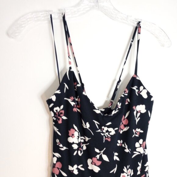 Nine Britton for Stitch Fix Navy Floral Angie Knit Dress - Picture 3 of 10